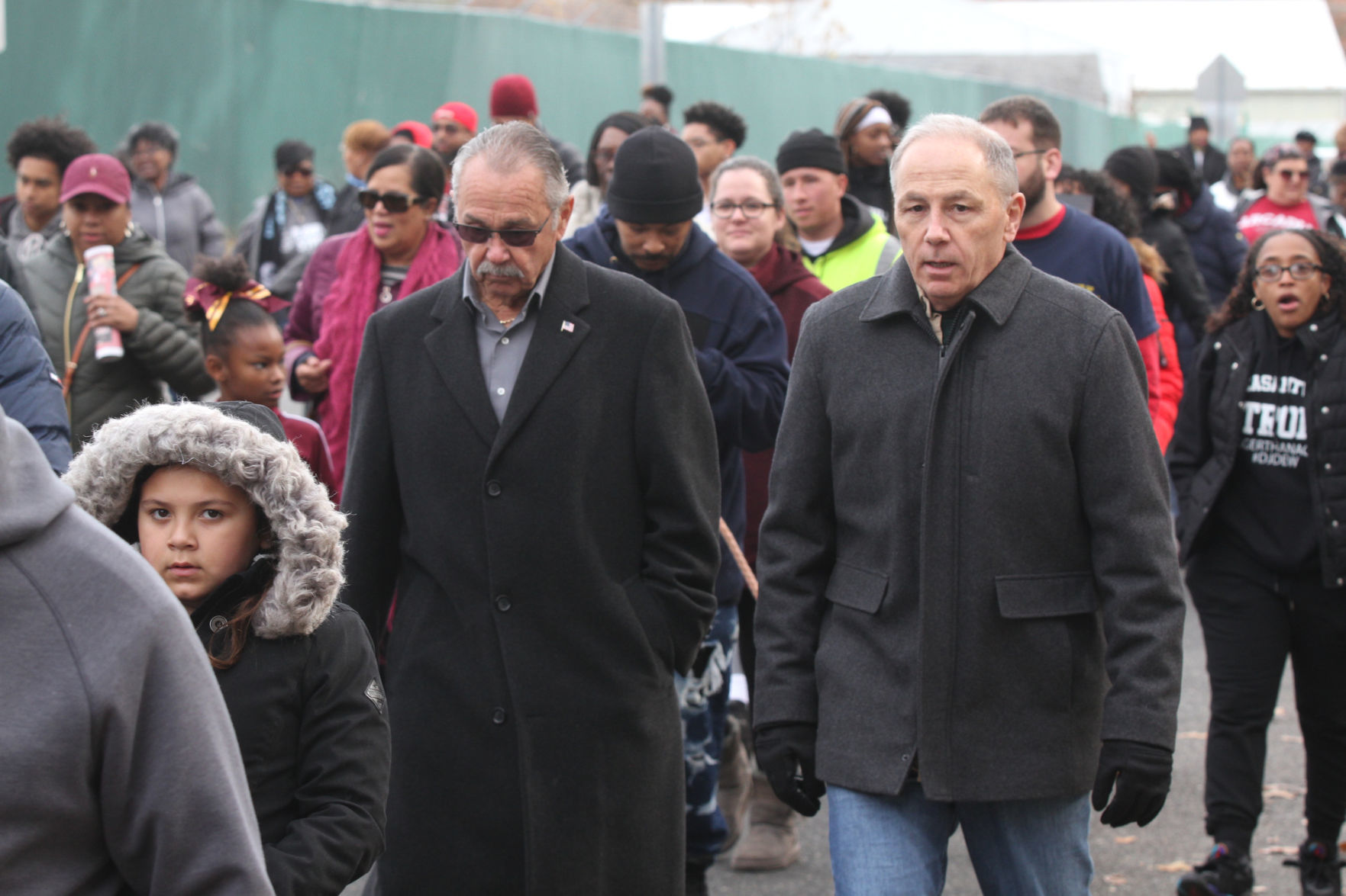 Pleasantville peace march